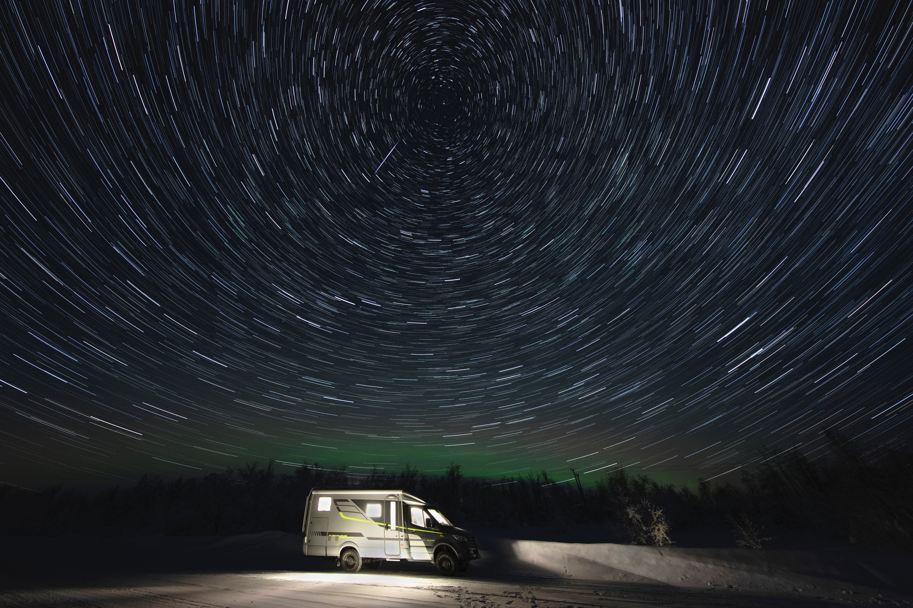 Wintercamping unterm Sternenzelt